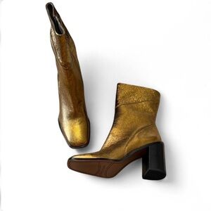 Franco Sarto Bronze Stevie Boots
